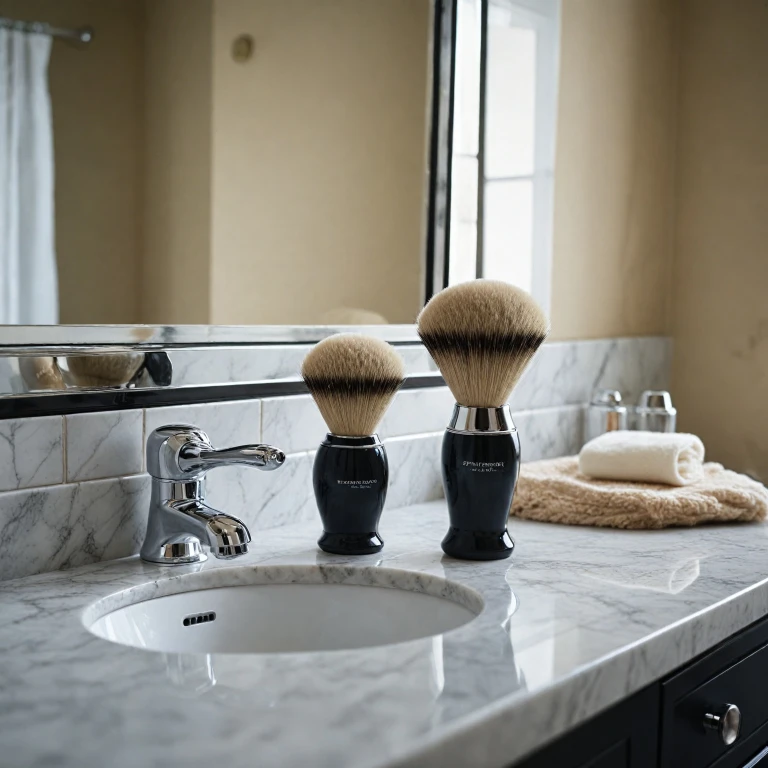 The Art of Using a Shave Brush with Electric Shavers