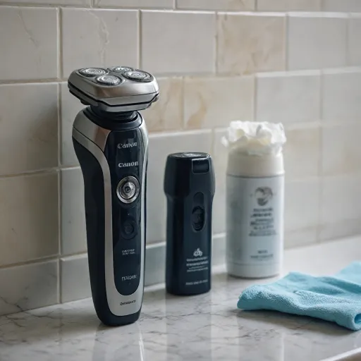 Is it possible to use shaving cream with an electric shaver?