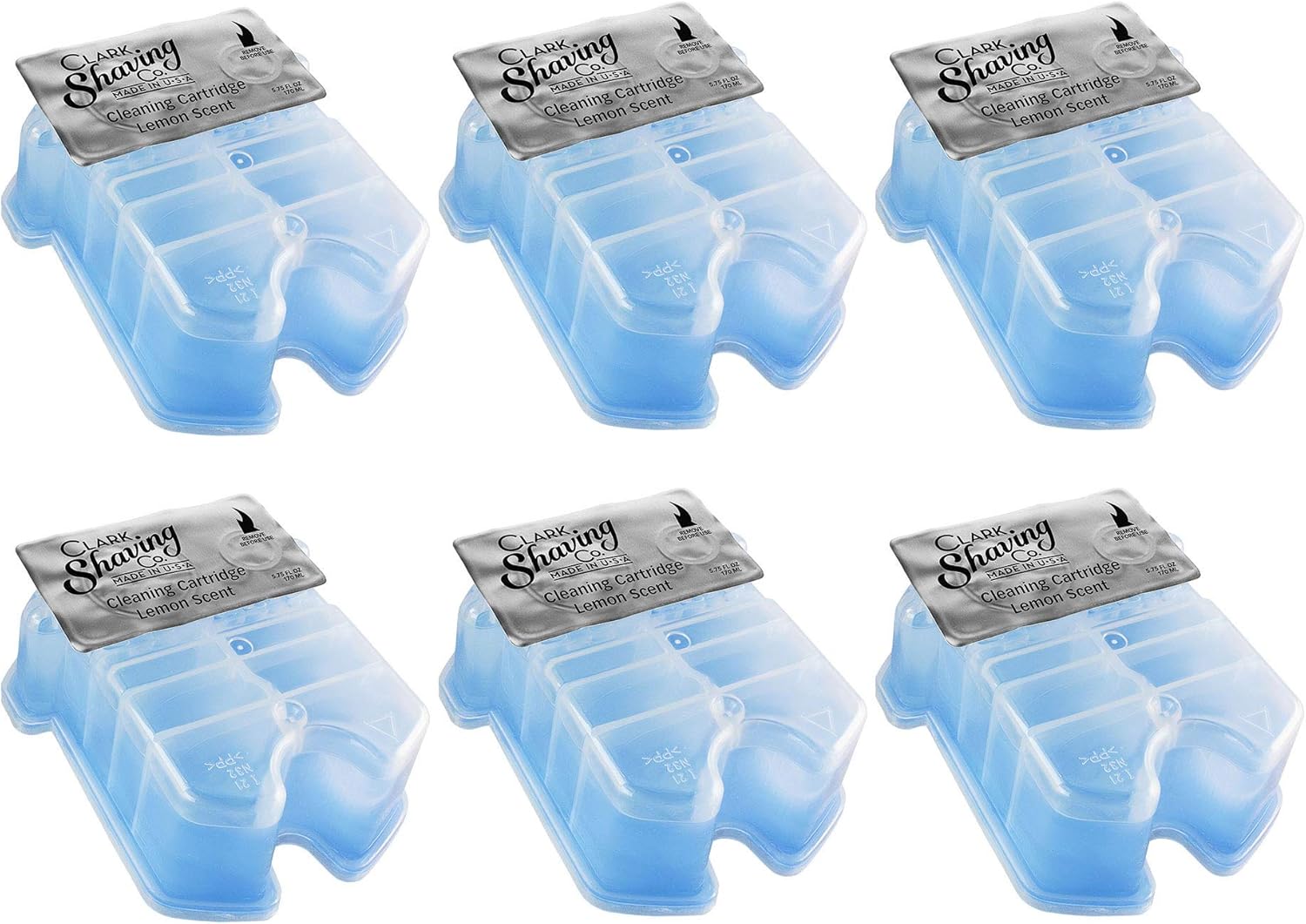 Refill Cartridges for Braun Clean & Renew CCR (6-Pack) 1 Count (Pack of 6)
