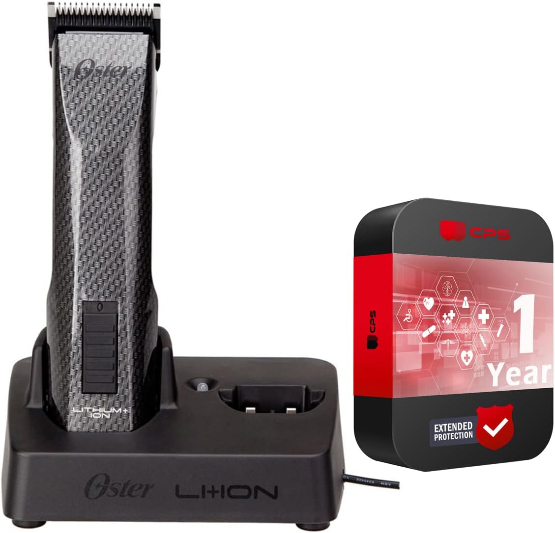 Professional 76550-100 Octane Cordless Clipper + 1 Year Extended Warranty, Unisex Adult