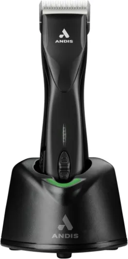 79170 Pulse Zr II 5-Speed Detachable Blade Clipper, Cordless Animal/Dog Grooming, Removable Lithium Ion Battery, LED Charge Light, Black