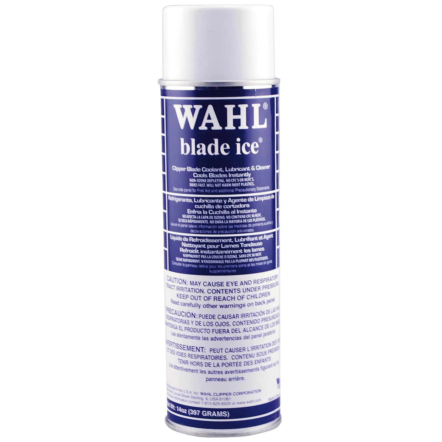 Wahl Professional Blade Ice Spray, Blade Coolant, Instant Cooling Lubricant and Cleaner for Clippers and Trimmers, 14 Fl Oz