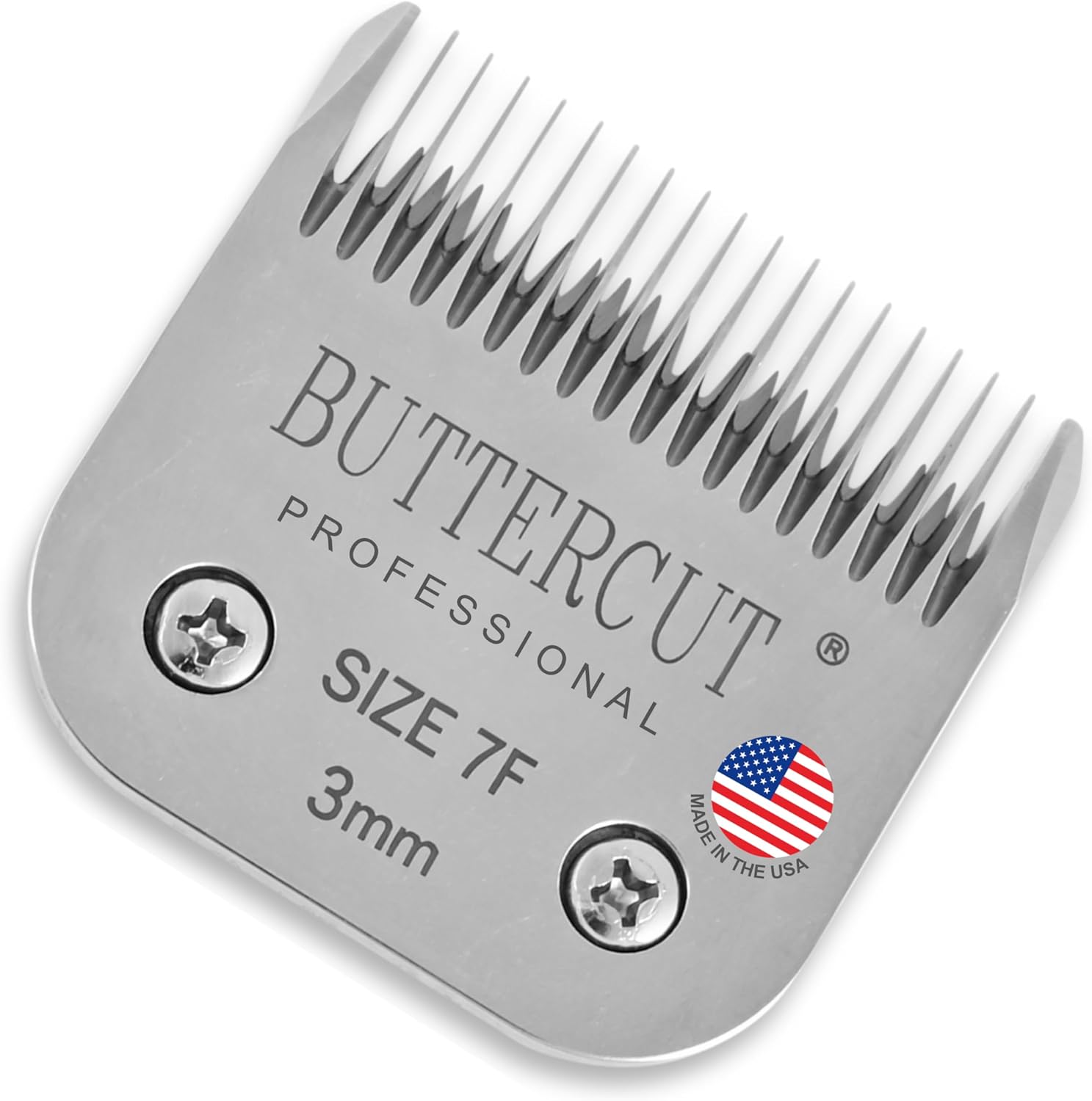 Geib Buttercut Stainless Steel Dog Clipper Blade, Size-7F, 1/8-Inch Cut Length # 7F = 1/8" Cut