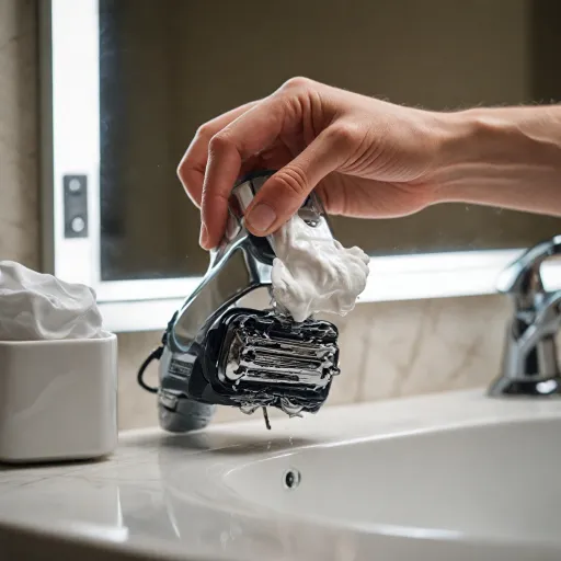 How to use shaving cream with an electric razor for a smoother shave