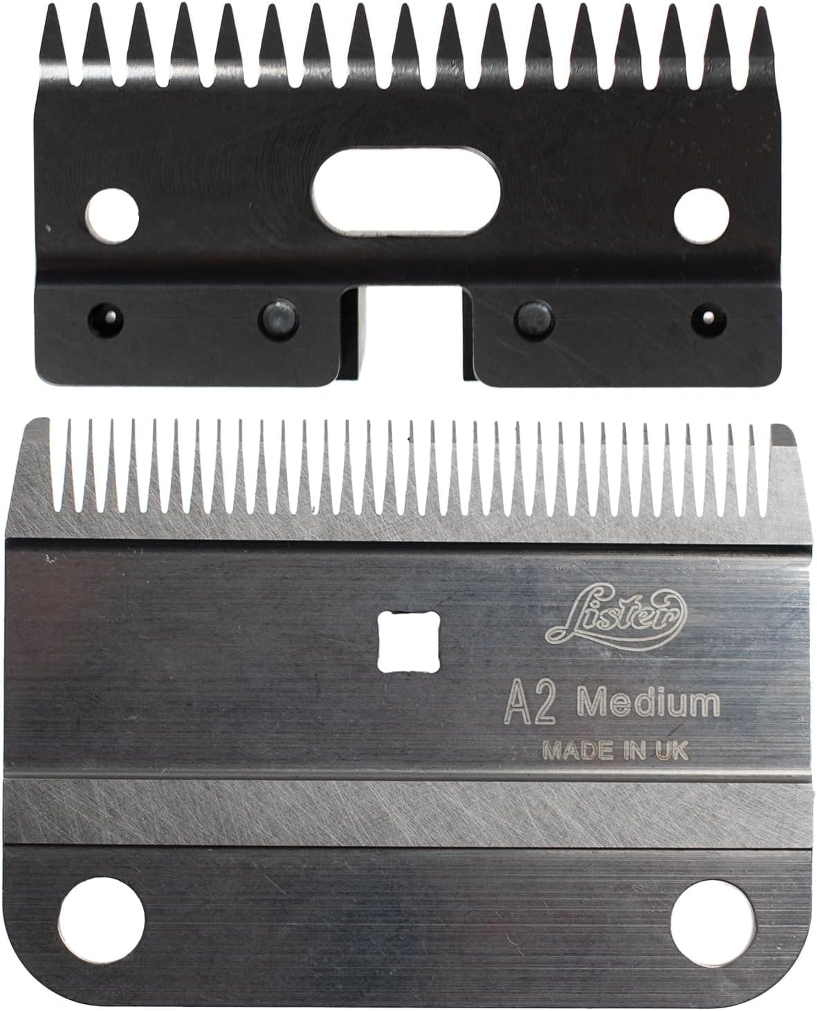 A2/AC Medium Blade for The Star, Legend, Liberty and Fusion Animal Clippers, Assortment, 2 Piece,Silver