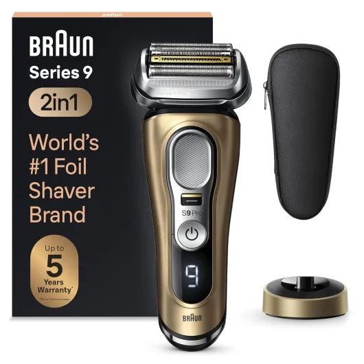 Series 9 Pro 9419s Electric Shaver for Men, Wet & Dry Razor, Shaving Kit with 4+1 Head with ProLift Trimmer 9419s Shaver