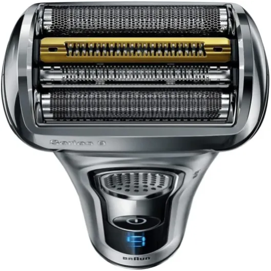 Series 9 Electric Shaver with Precision Trimmer and Clean & Charge Station, Wet & Dry, 100% Waterproof, UK 2 Pin Plug, 9290c, Silver Razor 9290cc