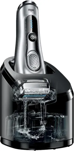 Series 9 9095CC Men's Electric Foil Shaver Wet and Dry with Clean and Renew Charger Rechargeable and Cordless Razor