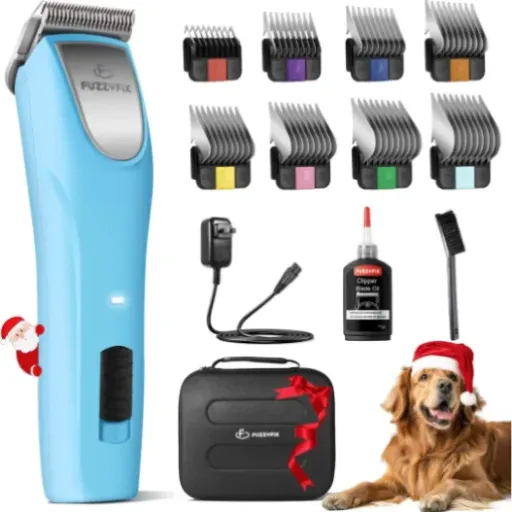 FuzzyFix Professional Dog Clippers Review: solid cordless clippers for thick and curly coats