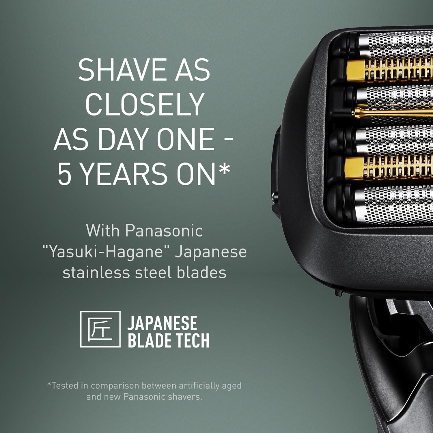Series 900+ ES-LS9A Wet and Dry 6-Blade Electric Shaver for Men - Responsive Beard Sensor, Precise Clean Shaving with Cleaning & Charging Stand Cleaning stand 6 blade