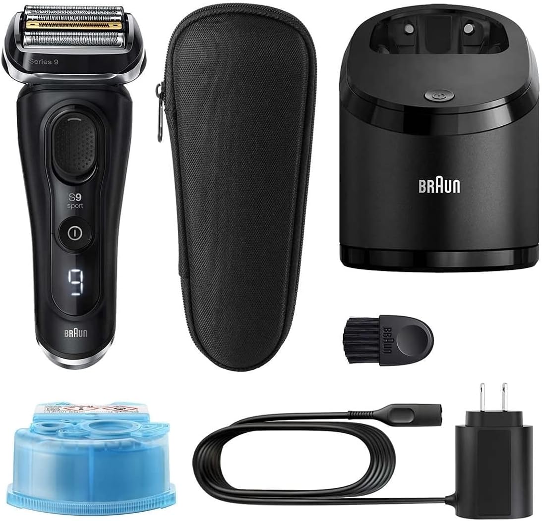 Series 9 Sport Shaver with Clean and Charge System