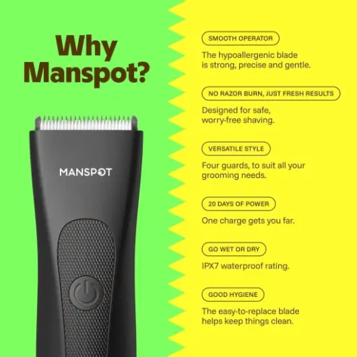MANSPOT Body Trimmer Review: a decent ball and body groomer if you know its limits
