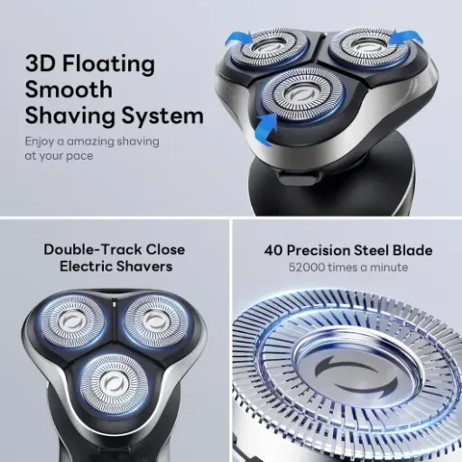 Qhot S3 Electric Razor Review: a cheap rotary shaver that gets the job done