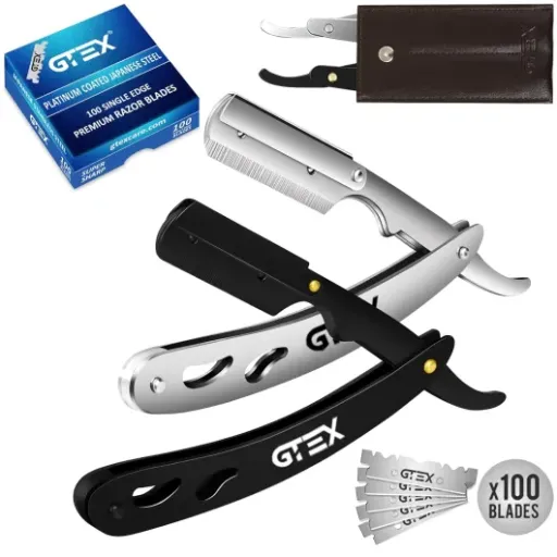 GTEX Straight Razors Review: cheap way to try barber-style shaving without overthinking it