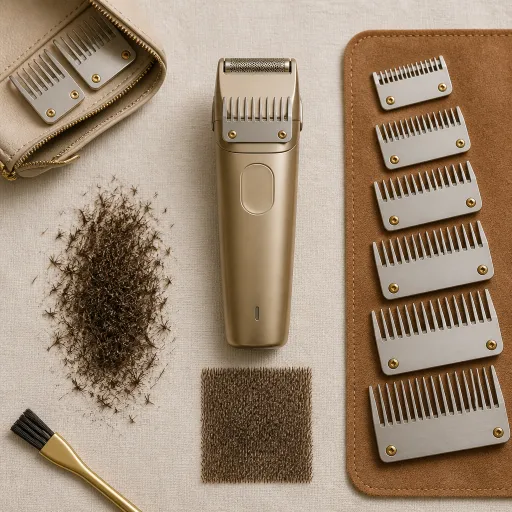 How an Andis stainless steel lifting comb set transforms electric shaver grooming