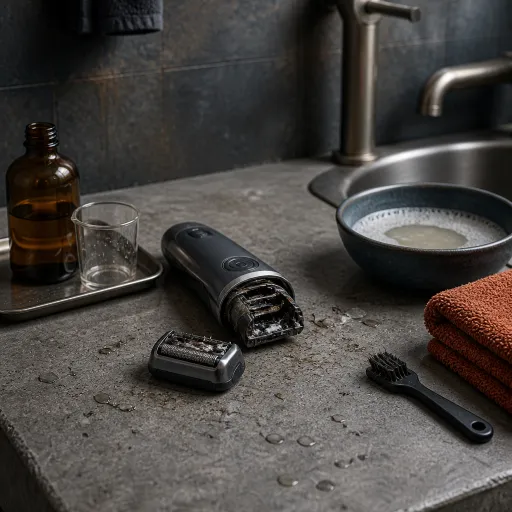 Cleaning Solution vs Soap and Water: What Actually Dissolves the Gunk Inside Your Shaver