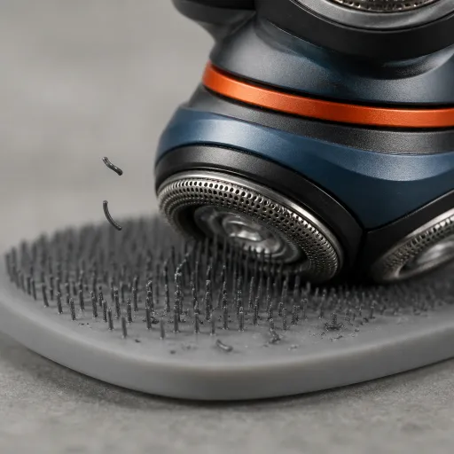 Why Rotary Shavers Cause Less Irritation: the Physics of the Lift-and-Cut Cycle